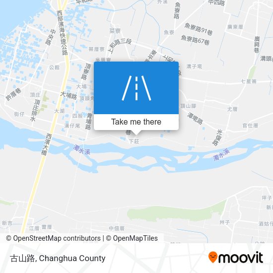 古山路地圖