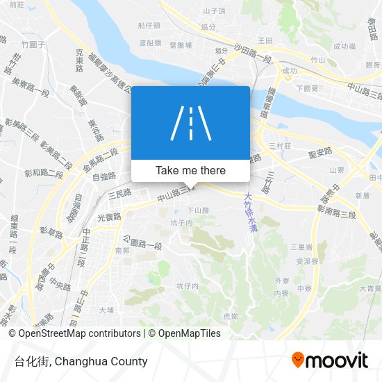 台化街 map