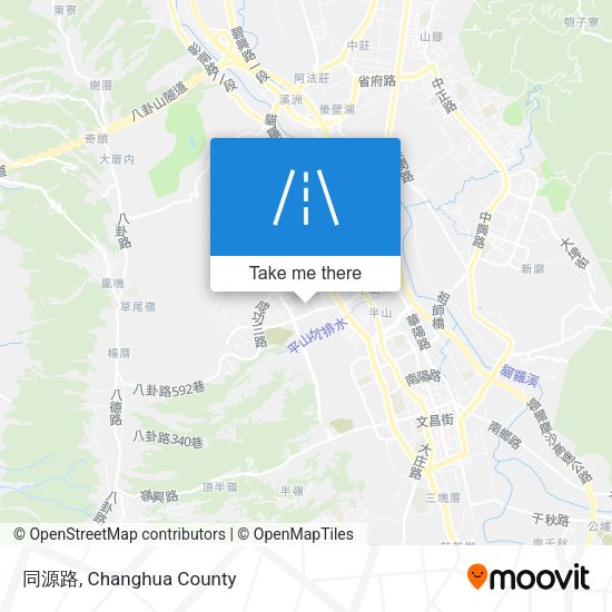 同源路地圖