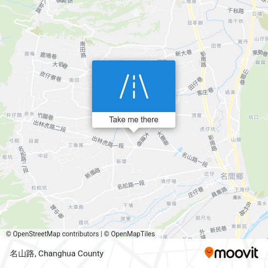 名山路 map