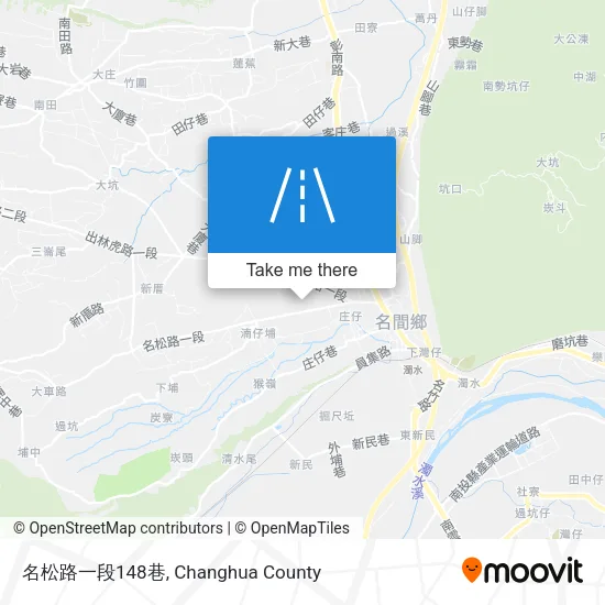 名松路一段148巷地圖