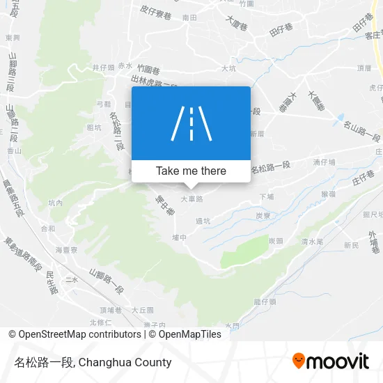 名松路一段地圖