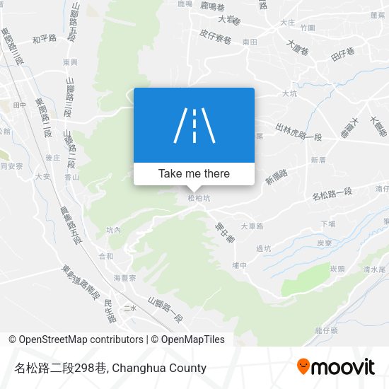 名松路二段298巷地圖