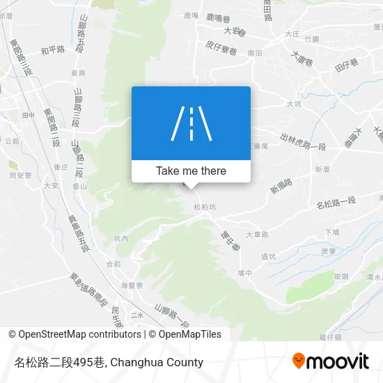 名松路二段495巷地圖