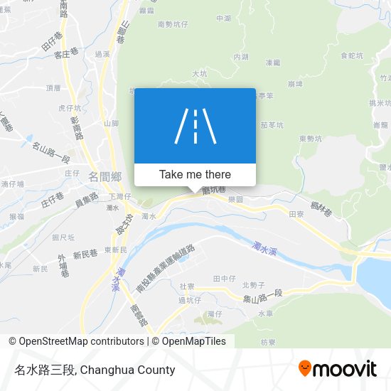 名水路三段地圖