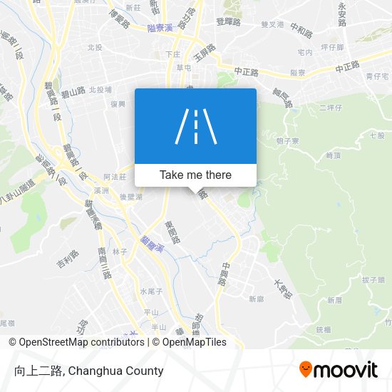 向上二路地圖