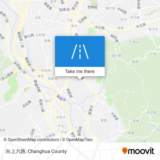 向上六路地圖