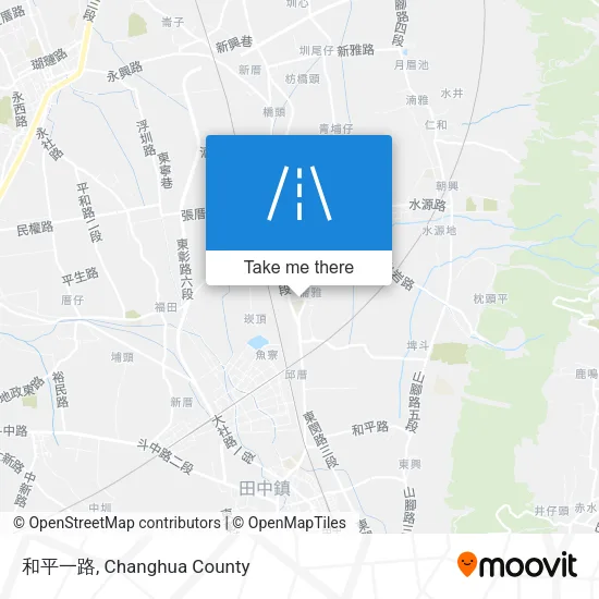 和平一路 map
