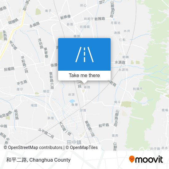 和平二路 map