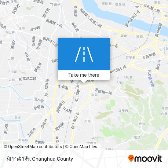 和平路1巷地圖