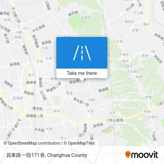 員東路一段171巷地圖