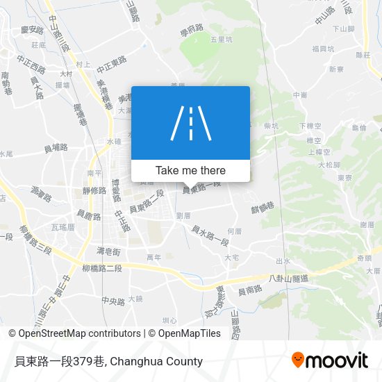 員東路一段379巷 map