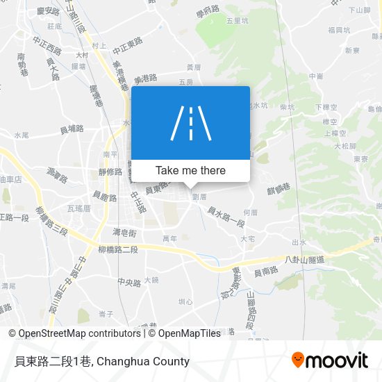 員東路二段1巷 map