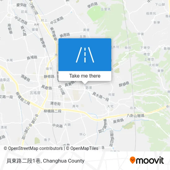 員東路二段1巷 map