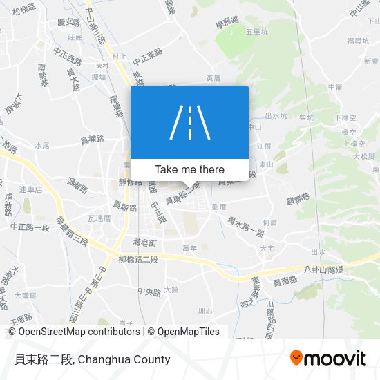 員東路二段地圖