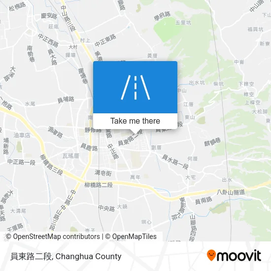 員東路二段 map