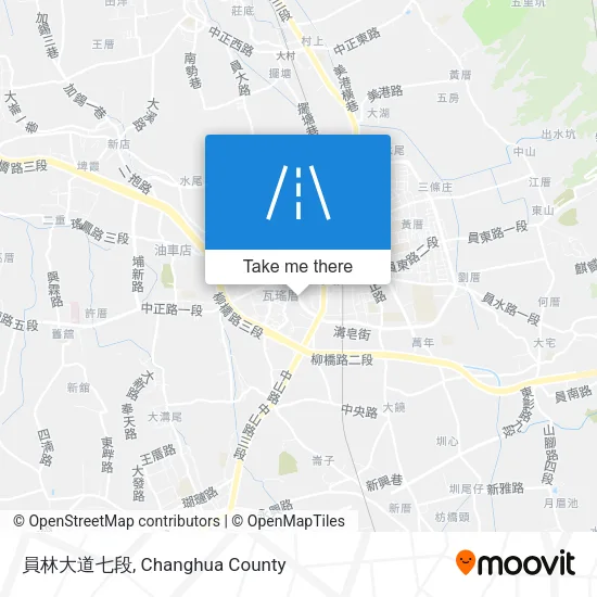 員林大道七段 map