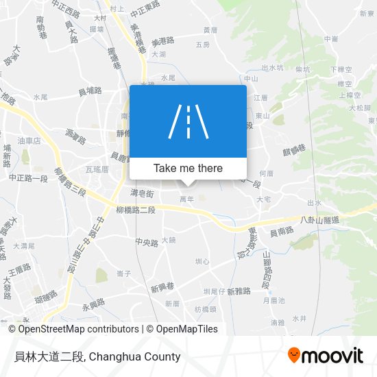 員林大道二段 map