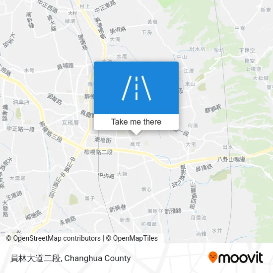 員林大道二段地圖