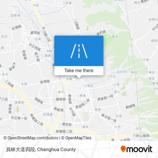 員林大道四段 map