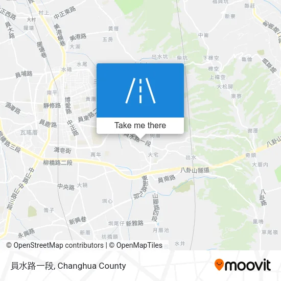 員水路一段地圖