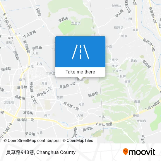 員草路948巷地圖