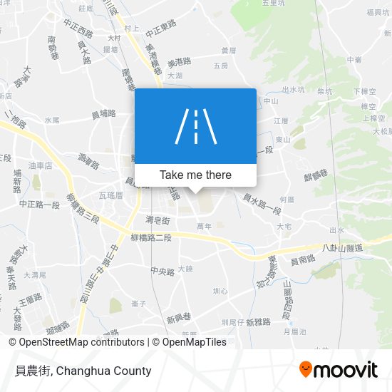 員農街 map
