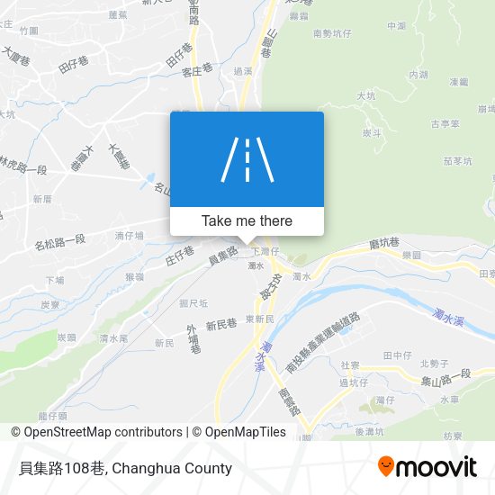 員集路108巷 map