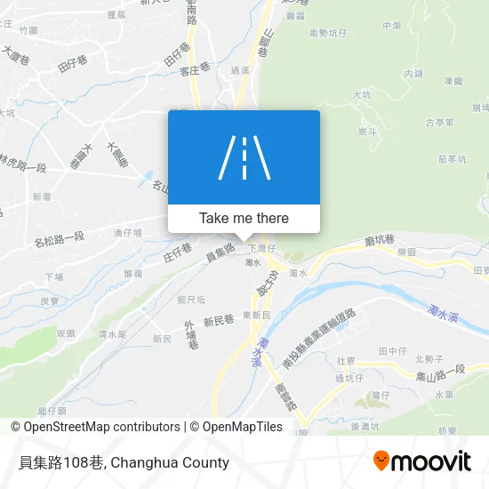 員集路108巷 map