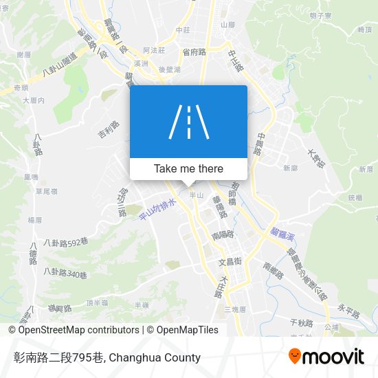 彰南路二段795巷地圖