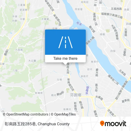 彰南路五段285巷地圖
