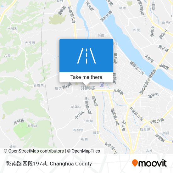 彰南路四段197巷地圖