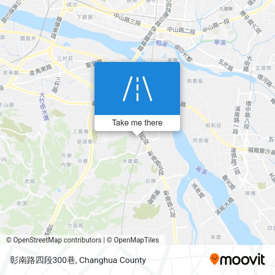 彰南路四段300巷地圖