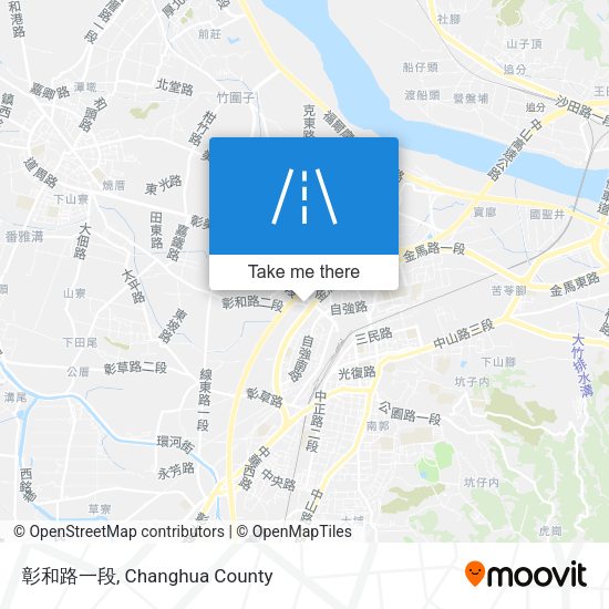 彰和路一段 map