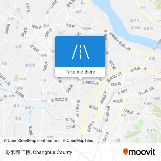 彰和路二段 map