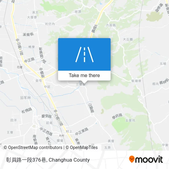 彰員路一段376巷地圖