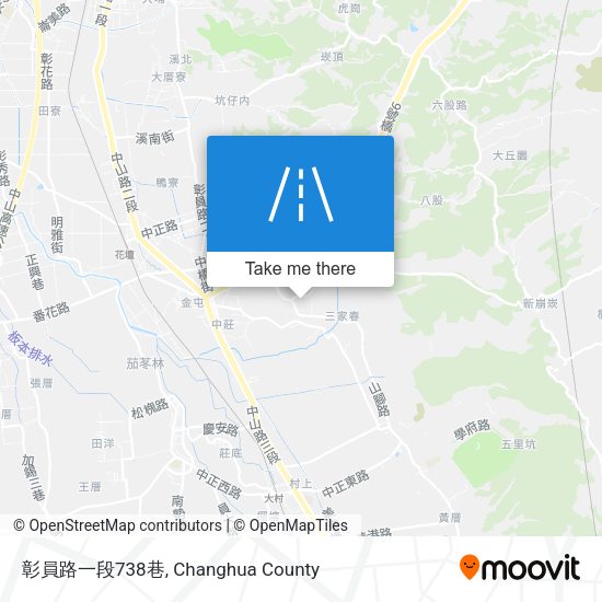 彰員路一段738巷地圖