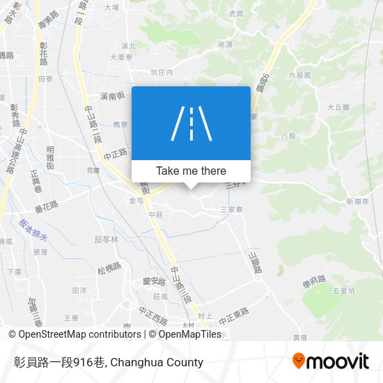 彰員路一段916巷地圖