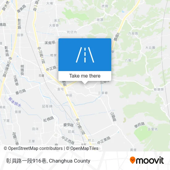 彰員路一段916巷地圖