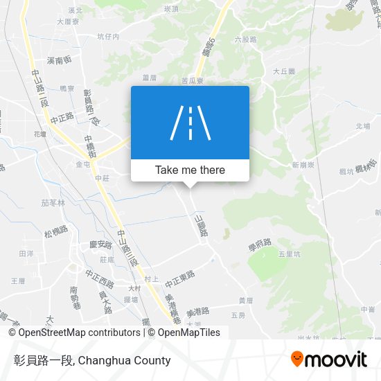 彰員路一段 map