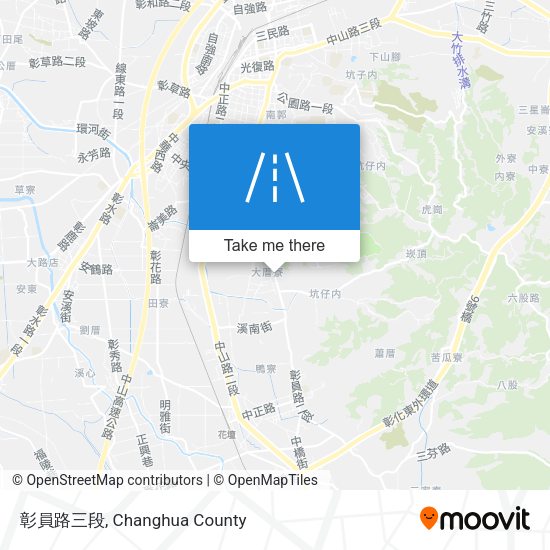 彰員路三段 map