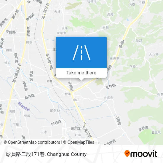 彰員路二段171巷地圖
