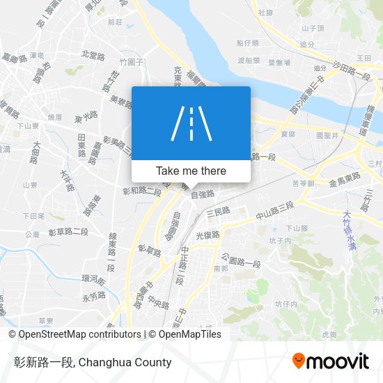 彰新路一段 map