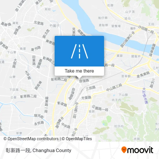 彰新路一段地圖