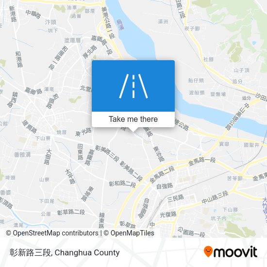 彰新路三段 map