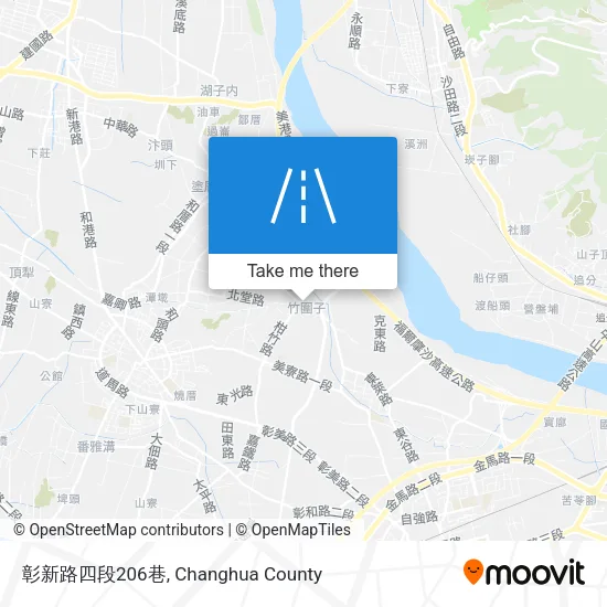彰新路四段206巷地圖