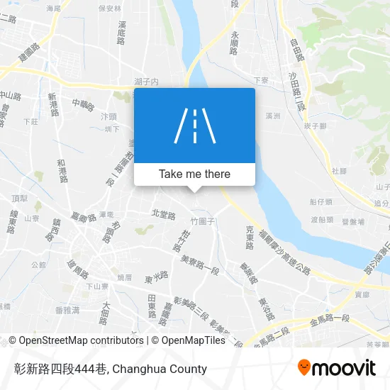 彰新路四段444巷地圖