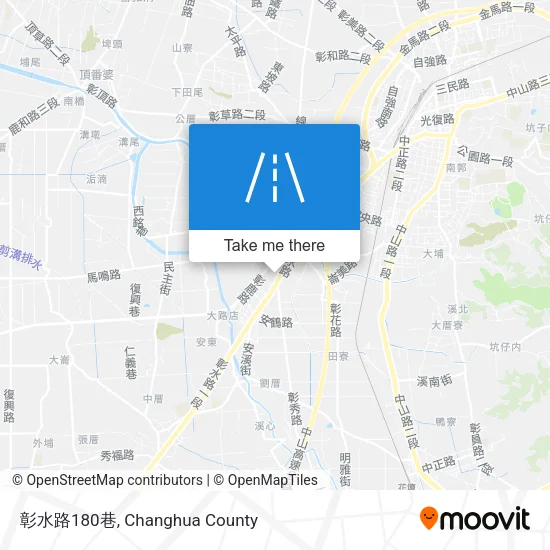 彰水路180巷 map