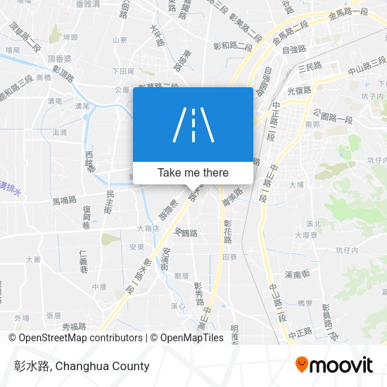彰水路 map