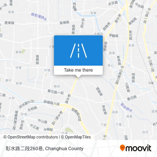 彰水路二段260巷 map